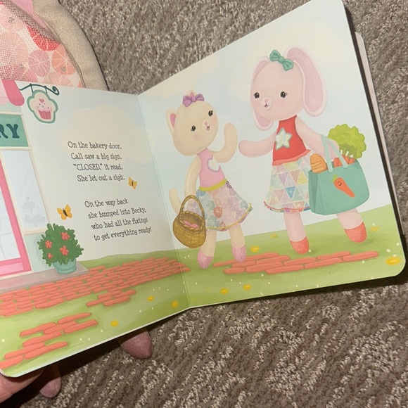 Cali cat plush with book - Picture 4 of 7